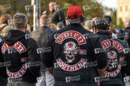 Biker Demo in Berlin