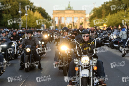 Biker Demo in Berlin