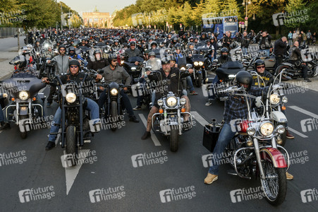 Biker Demo in Berlin