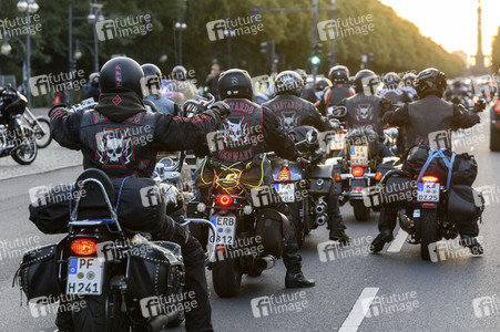 Biker Demo in Berlin