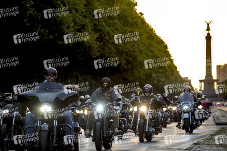 Biker Demo in Berlin