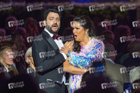 Konzert von Anna Netrebko und Yusif Eyvazov in Halle (Westfalen)