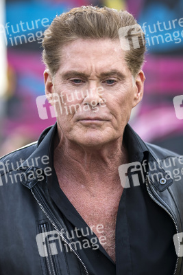 Photocall mit David Hasselhoff in Berlin