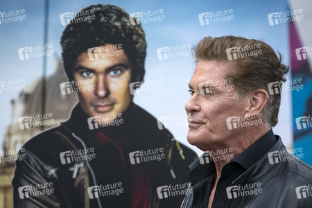 Photocall mit David Hasselhoff in Berlin