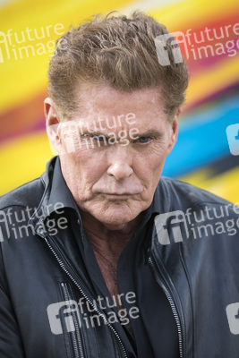 Photocall mit David Hasselhoff in Berlin