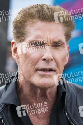 Photocall mit David Hasselhoff in Berlin