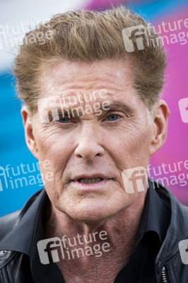 Photocall mit David Hasselhoff in Berlin