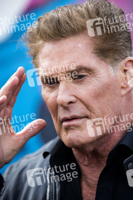 Photocall mit David Hasselhoff in Berlin