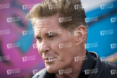 Photocall mit David Hasselhoff in Berlin