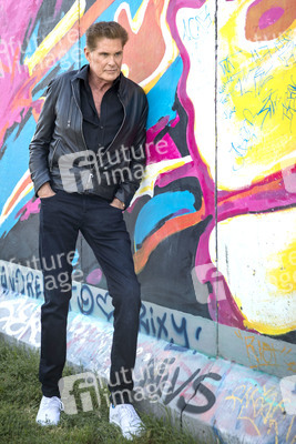 Photocall mit David Hasselhoff in Berlin