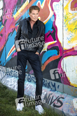 Photocall mit David Hasselhoff in Berlin