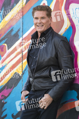 Photocall mit David Hasselhoff in Berlin