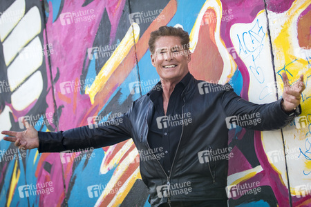 Photocall mit David Hasselhoff in Berlin