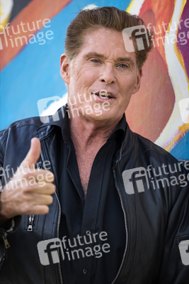 Photocall mit David Hasselhoff in Berlin