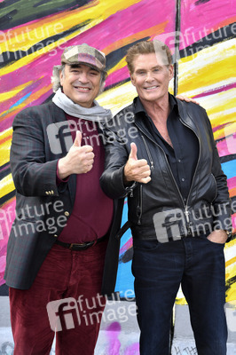 Photocall mit David Hasselhoff in Berlin