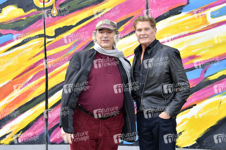 Photocall mit David Hasselhoff in Berlin