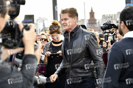 Photocall mit David Hasselhoff in Berlin