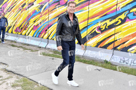 Photocall mit David Hasselhoff in Berlin