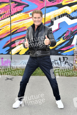 Photocall mit David Hasselhoff in Berlin