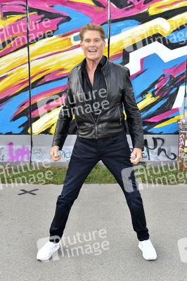 Photocall mit David Hasselhoff in Berlin