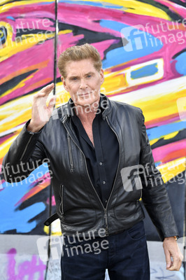 Photocall mit David Hasselhoff in Berlin