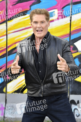 Photocall mit David Hasselhoff in Berlin