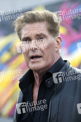 Photocall mit David Hasselhoff in Berlin