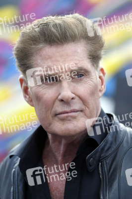 Photocall mit David Hasselhoff in Berlin