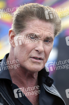 Photocall mit David Hasselhoff in Berlin