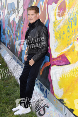 Photocall mit David Hasselhoff in Berlin