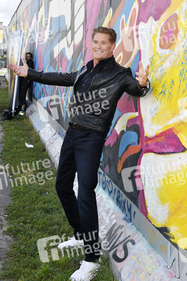 Photocall mit David Hasselhoff in Berlin