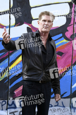 Photocall mit David Hasselhoff in Berlin