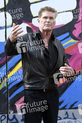 Photocall mit David Hasselhoff in Berlin