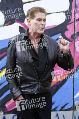 Photocall mit David Hasselhoff in Berlin