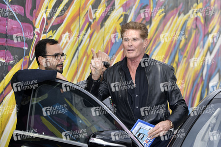 Photocall mit David Hasselhoff in Berlin