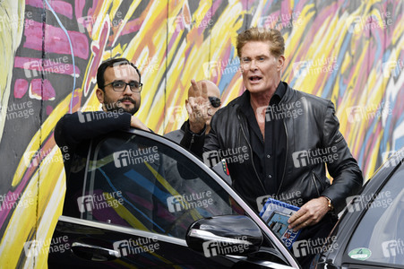 Photocall mit David Hasselhoff in Berlin