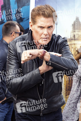 Photocall mit David Hasselhoff in Berlin