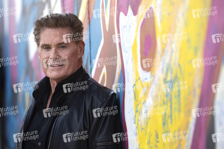 Photocall mit David Hasselhoff in Berlin