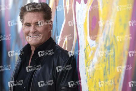 Photocall mit David Hasselhoff in Berlin