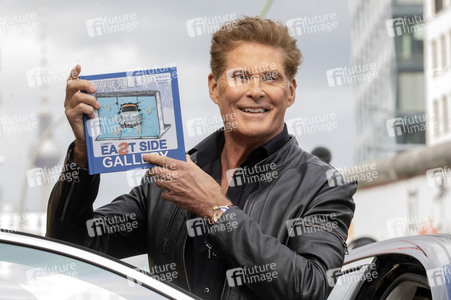 Photocall mit David Hasselhoff in Berlin