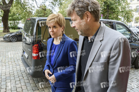 Die Erste Ministerin Schottlands zu Besuch bei Bündnis 90/Die Grünen in Berlin