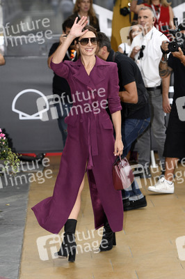 Ankunft von Barbara Lennie auf dem San Sebastian Film Festival 2019