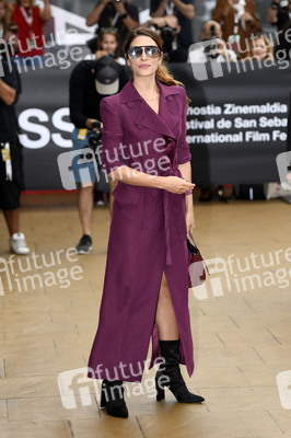 Ankunft von Barbara Lennie auf dem San Sebastian Film Festival 2019