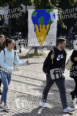 'Fridays for Future' Klimastreik in Darmstadt