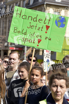 'Fridays for Future' Klimastreik in Darmstadt