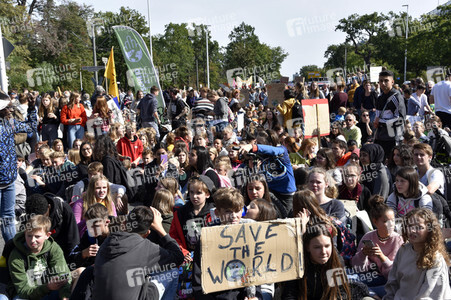 'Fridays for Future' Klimastreik in Darmstadt
