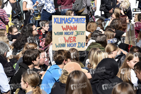 'Fridays for Future' Klimastreik in Darmstadt