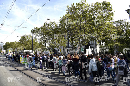 'Fridays for Future' Klimastreik in Darmstadt