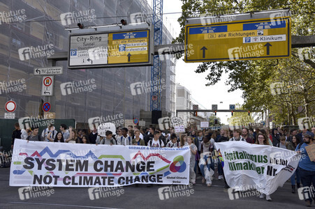 'Fridays for Future' Klimastreik in Darmstadt