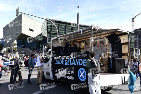 'Fridays for Future' Klimastreik in Darmstadt